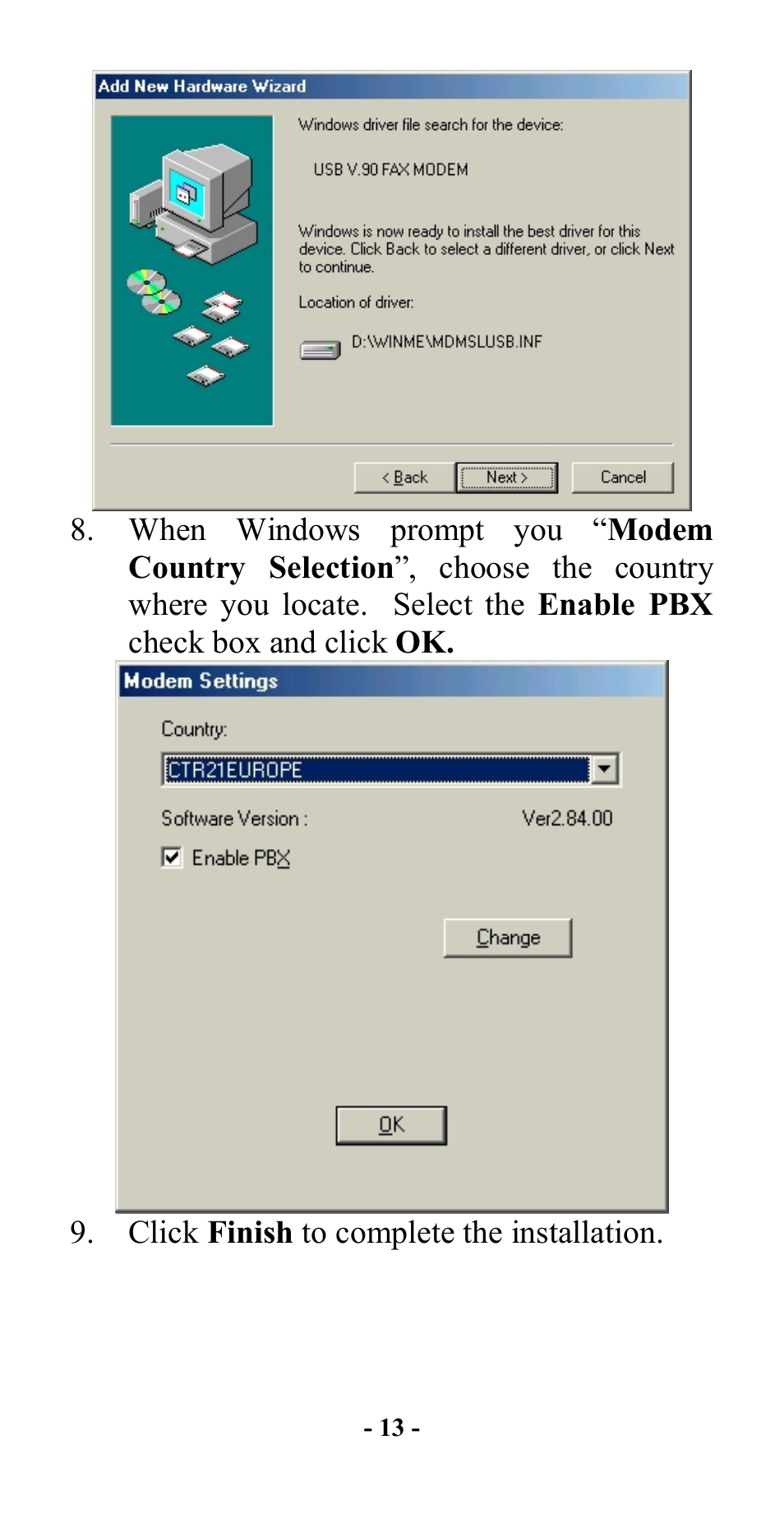 Abocom USM560 User Manual | Page 17 / 20