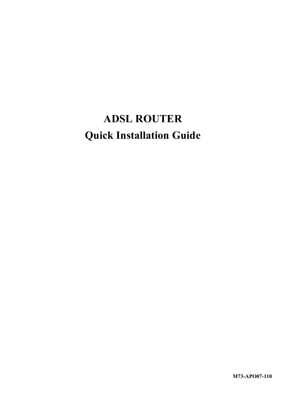 Abocom AR1000 User Manual | 8 pages