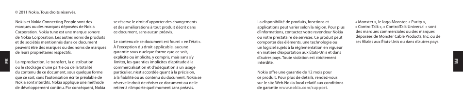 Nokia Purity HD Headset User Manual | Page 17 / 43