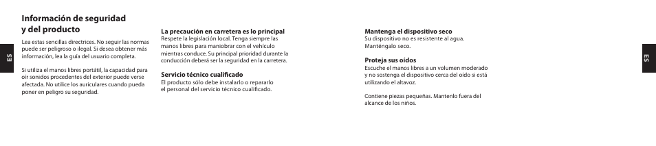 Información de seguridad y del producto | Nokia Purity HD Headset User Manual | Page 28 / 43