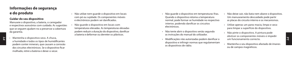 Informações de segurança e do produto | Nokia Purity HD Headset User Manual | Page 34 / 43