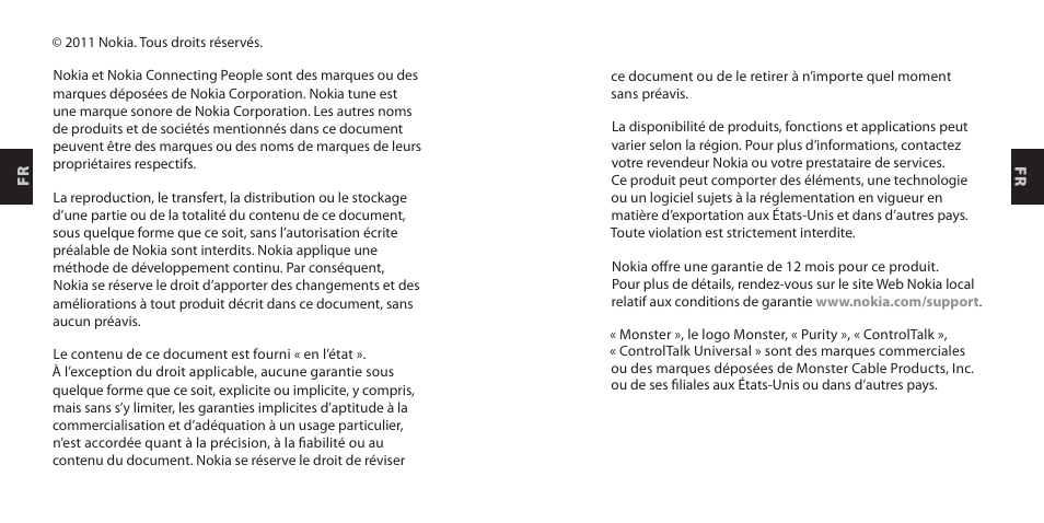 Nokia Purity Headset User Manual | Page 20 / 51