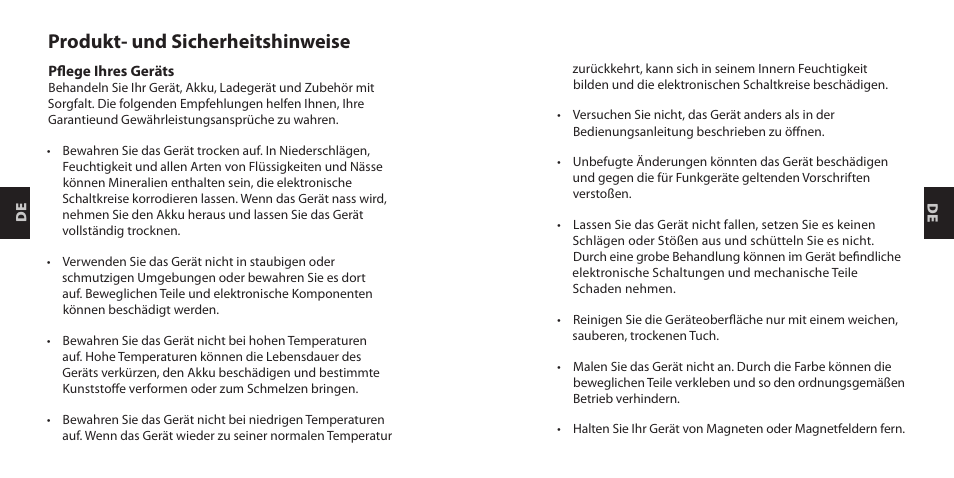 Produkt- und sicherheitshinweise | Nokia Purity Headset User Manual | Page 22 / 51