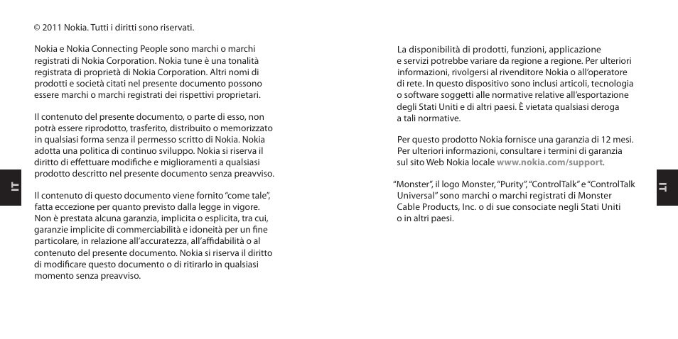 Nokia Purity Headset User Manual | Page 32 / 51