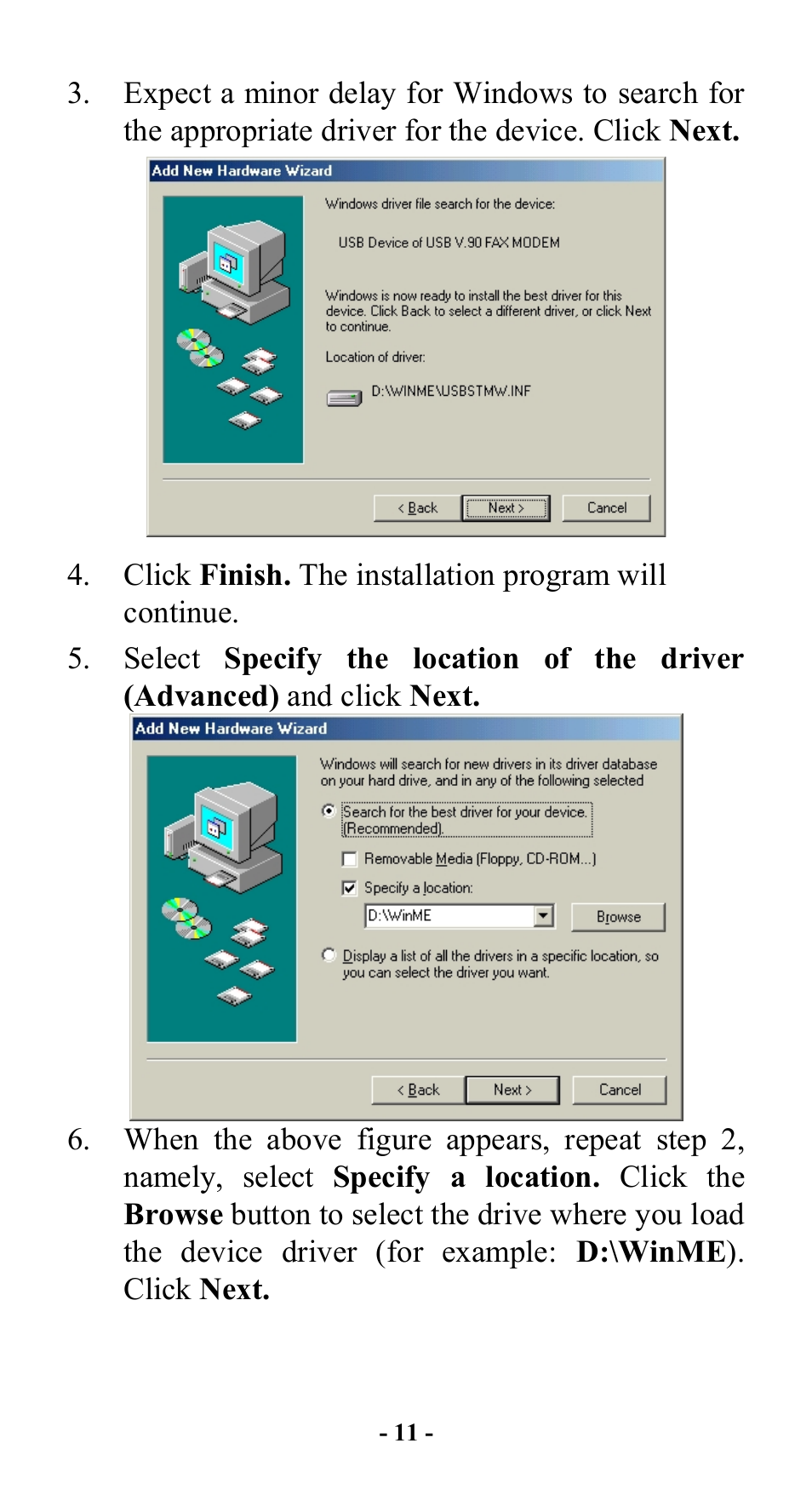 Abocom Modem UTM560 User Manual | Page 15 / 19