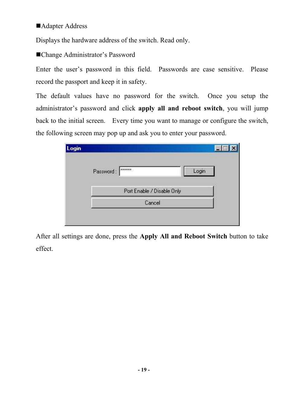 Abocom Manageable 14-port HomePNA Plus 2 Fast Ethernet Switch User Manual | Page 25 / 54