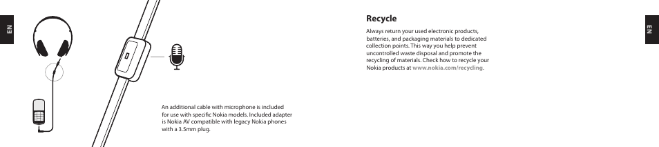 Recycle | Nokia Purity HD Headset User Manual | Page 6 / 38