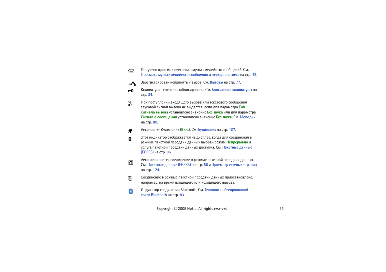 Nokia 8800 User Manual | Page 33 / 149