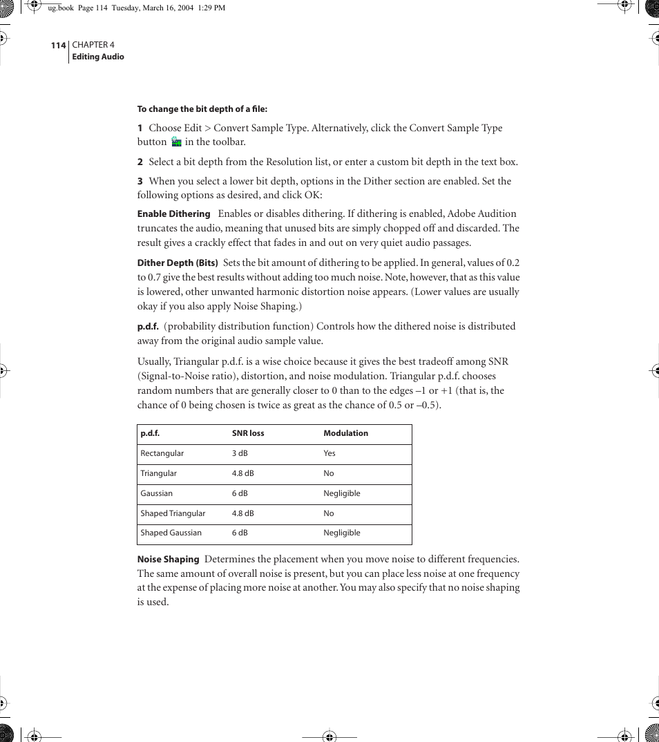 Adobe AUDITION 1.5 User Manual | Page 122 / 308
