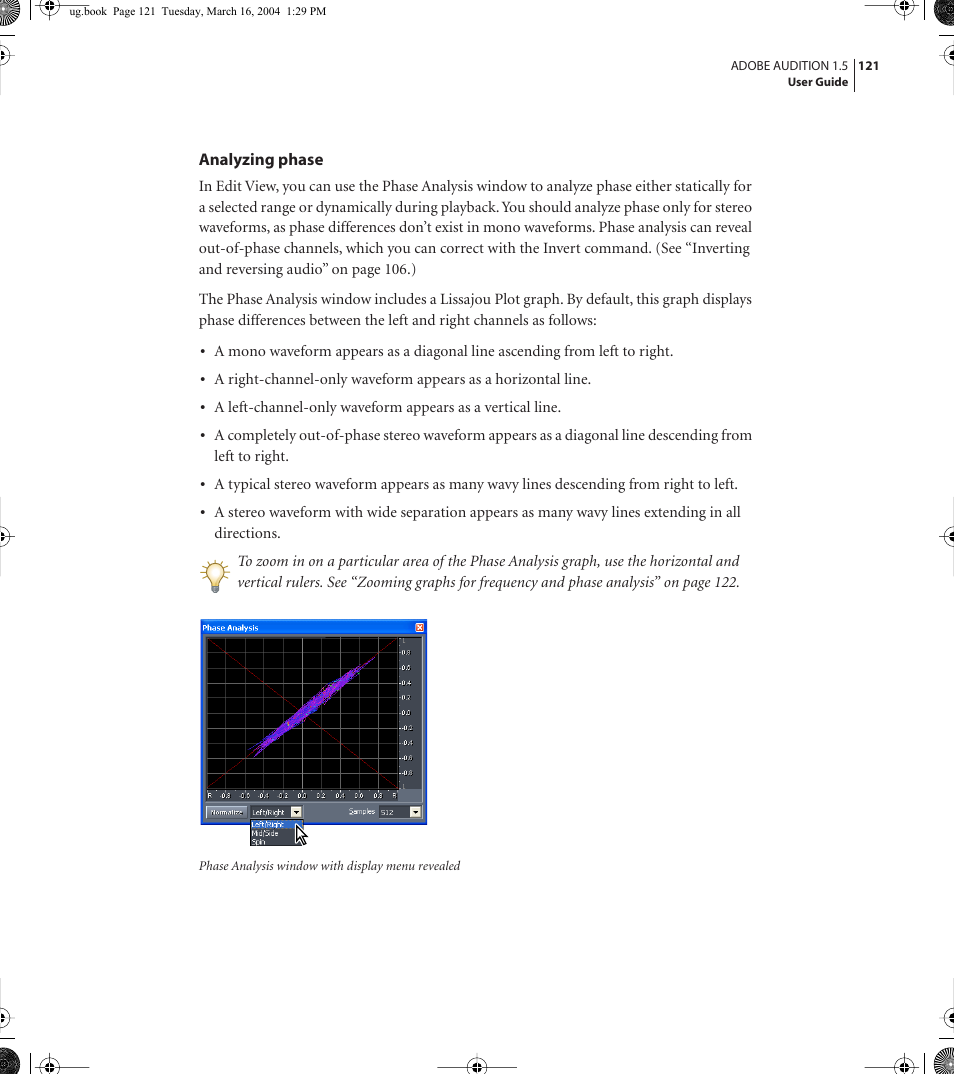Adobe AUDITION 1.5 User Manual | Page 129 / 308
