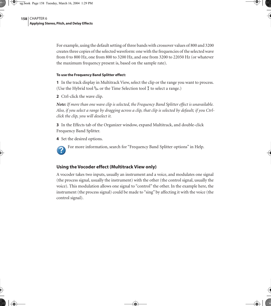 Adobe AUDITION 1.5 User Manual | Page 166 / 308