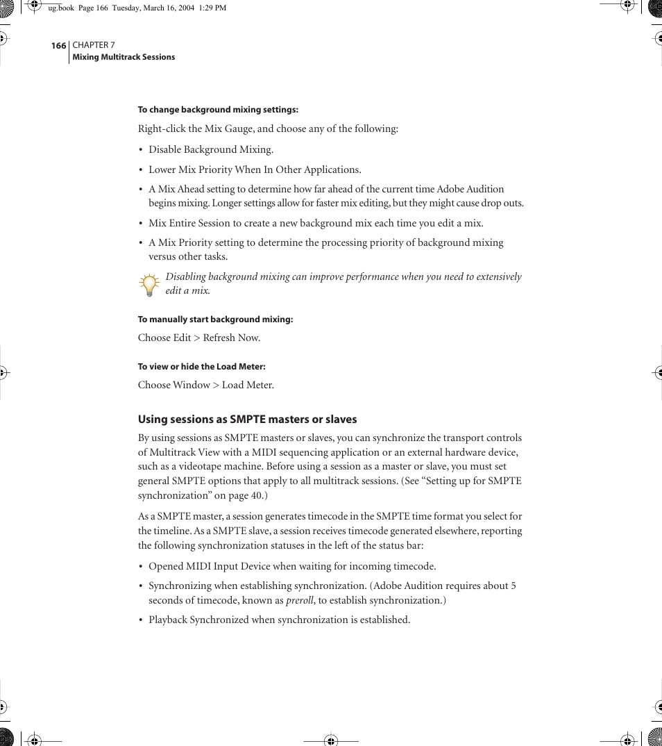 Adobe AUDITION 1.5 User Manual | Page 174 / 308