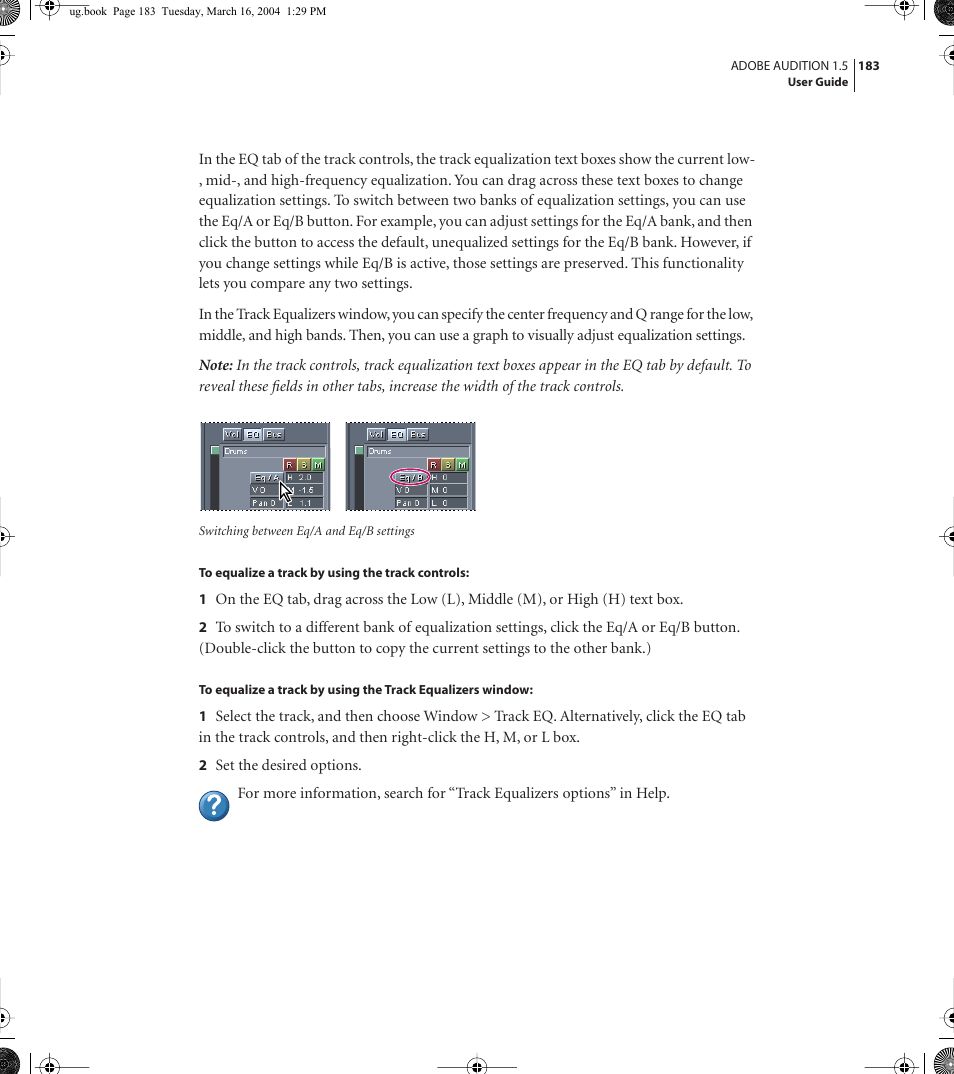 Adobe AUDITION 1.5 User Manual | Page 191 / 308