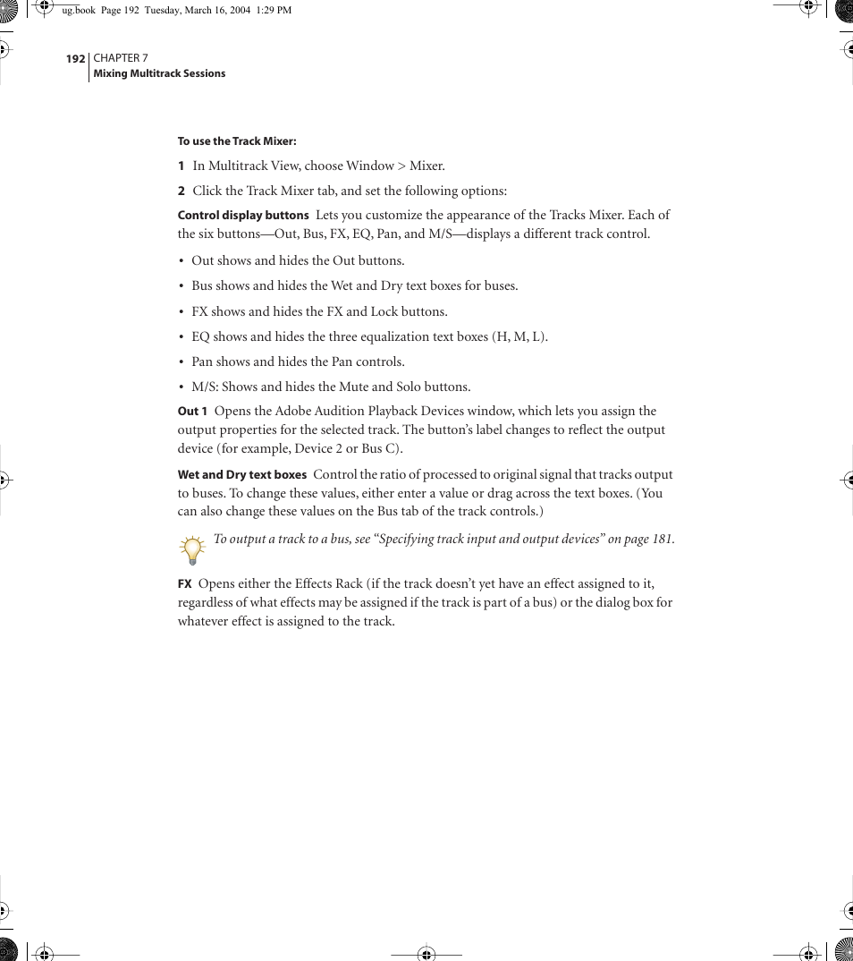 Adobe AUDITION 1.5 User Manual | Page 200 / 308