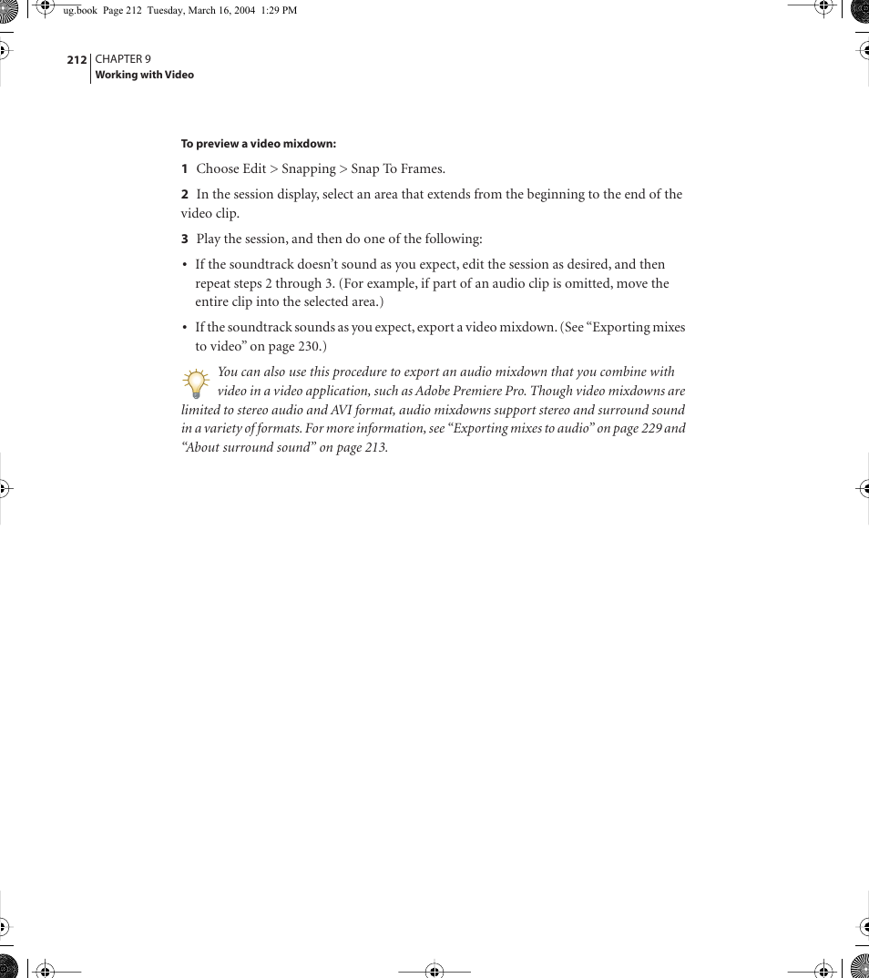 Adobe AUDITION 1.5 User Manual | Page 220 / 308