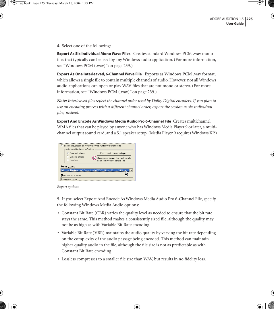 Adobe AUDITION 1.5 User Manual | Page 233 / 308