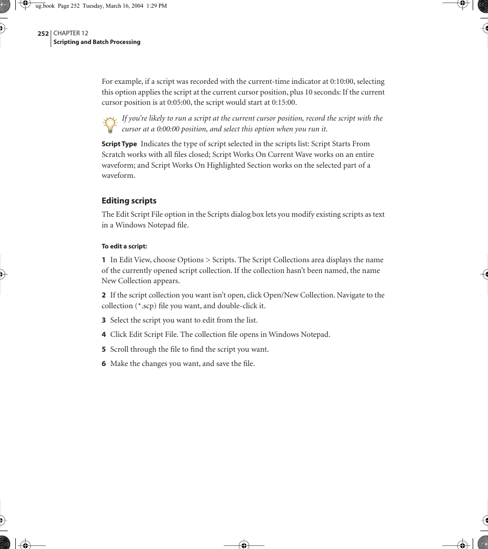 Adobe AUDITION 1.5 User Manual | Page 260 / 308