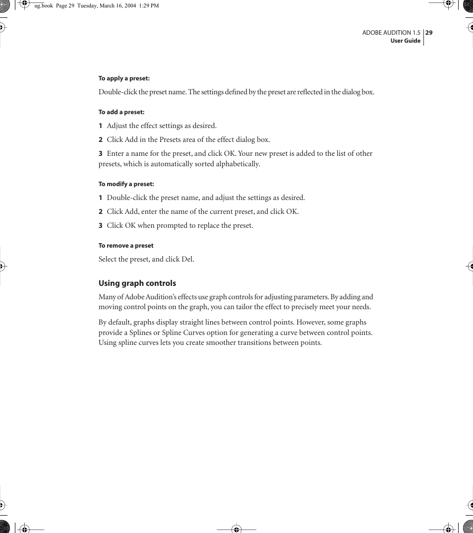 Adobe AUDITION 1.5 User Manual | Page 37 / 308