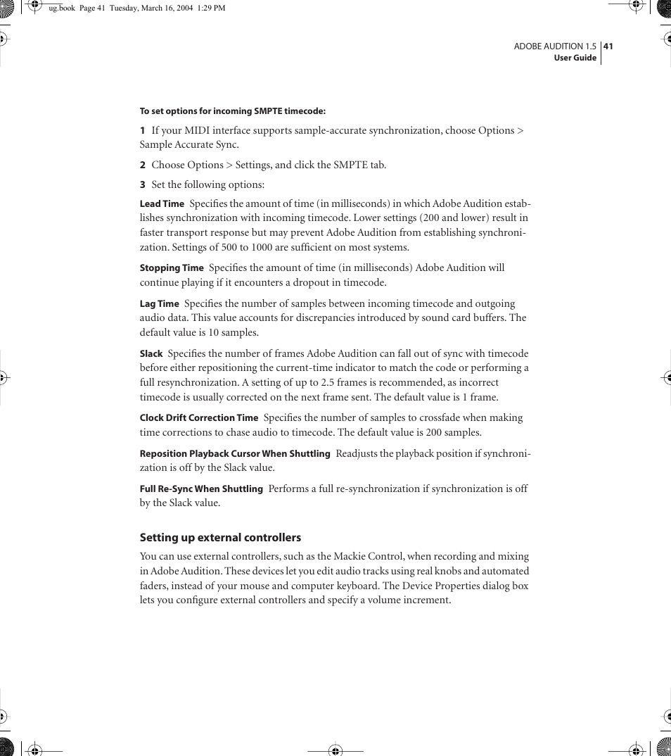 Adobe AUDITION 1.5 User Manual | Page 49 / 308