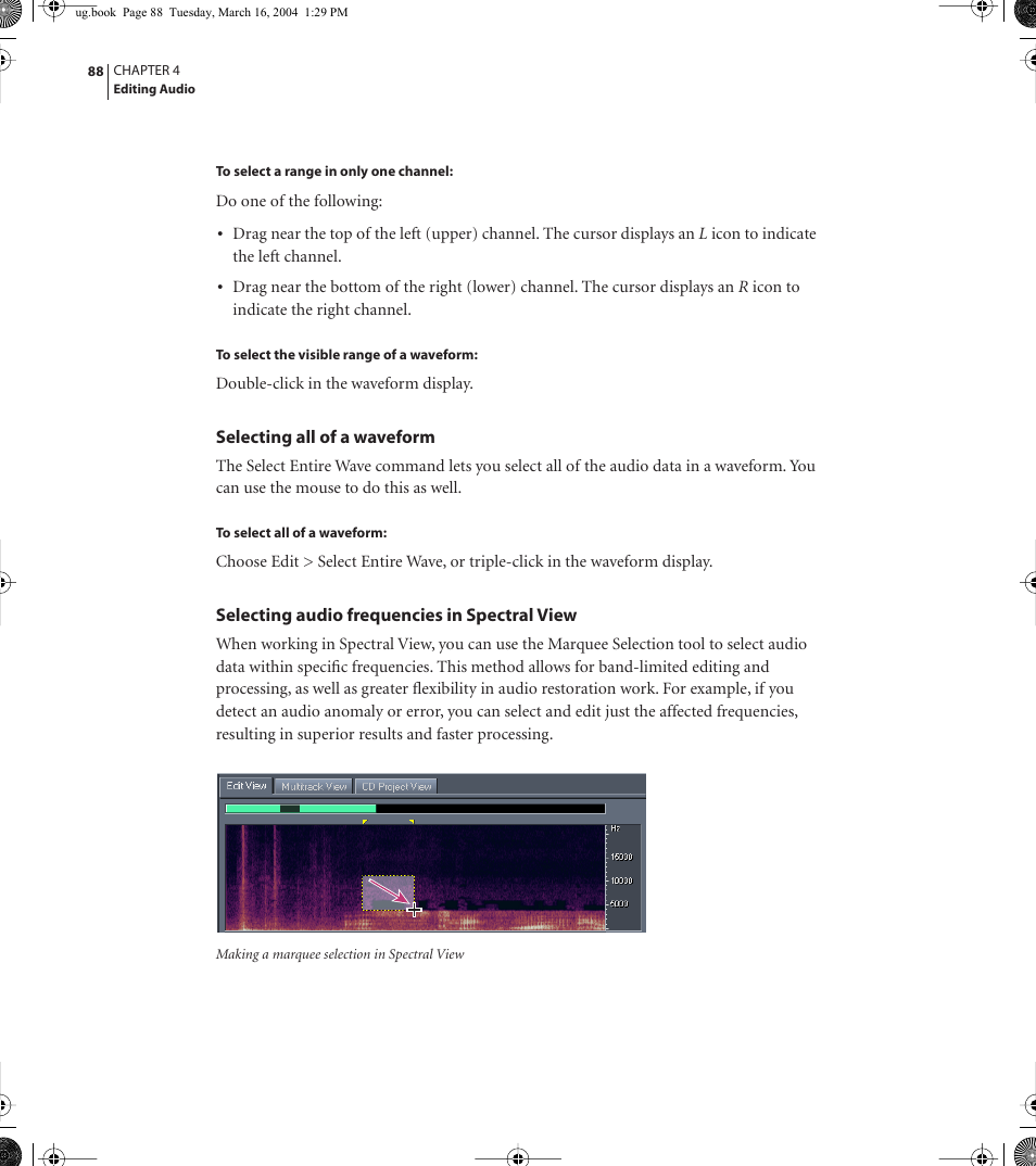 Adobe AUDITION 1.5 User Manual | Page 96 / 308