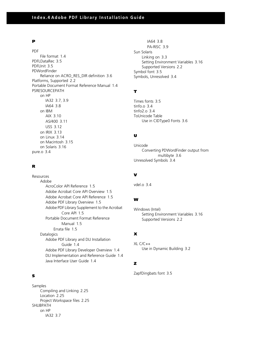 Adobe V6 User Manual | Page 58 / 58