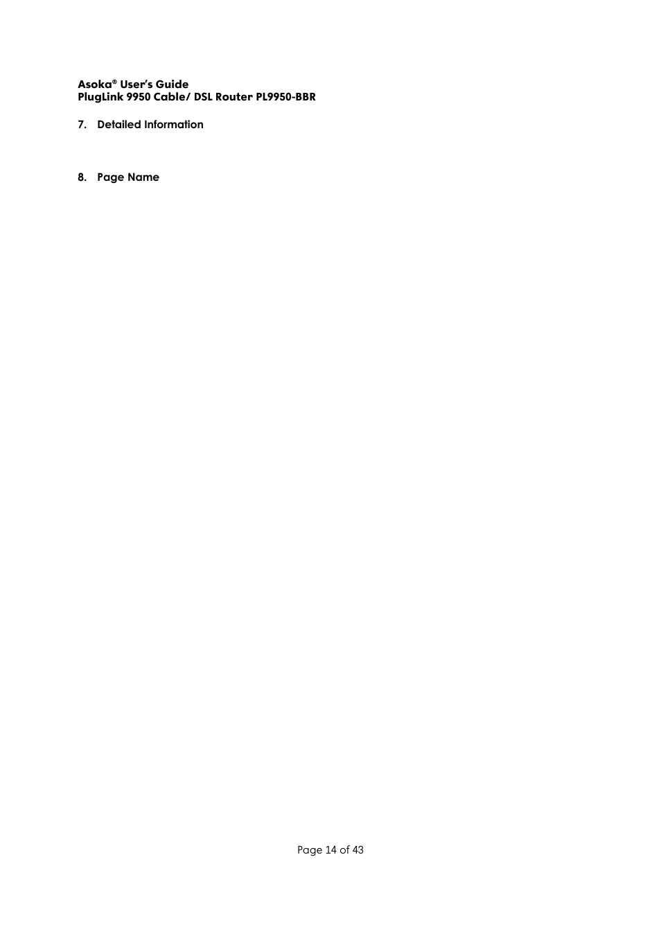 Asoka Pluglink PL9950-BBR User Manual | Page 14 / 43