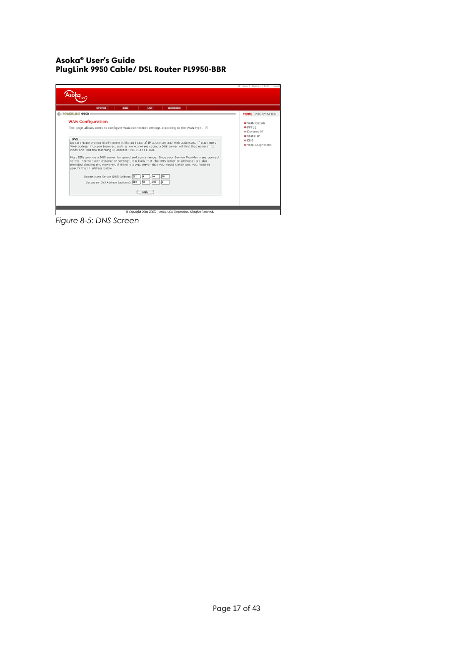Asoka Pluglink PL9950-BBR User Manual | Page 17 / 43
