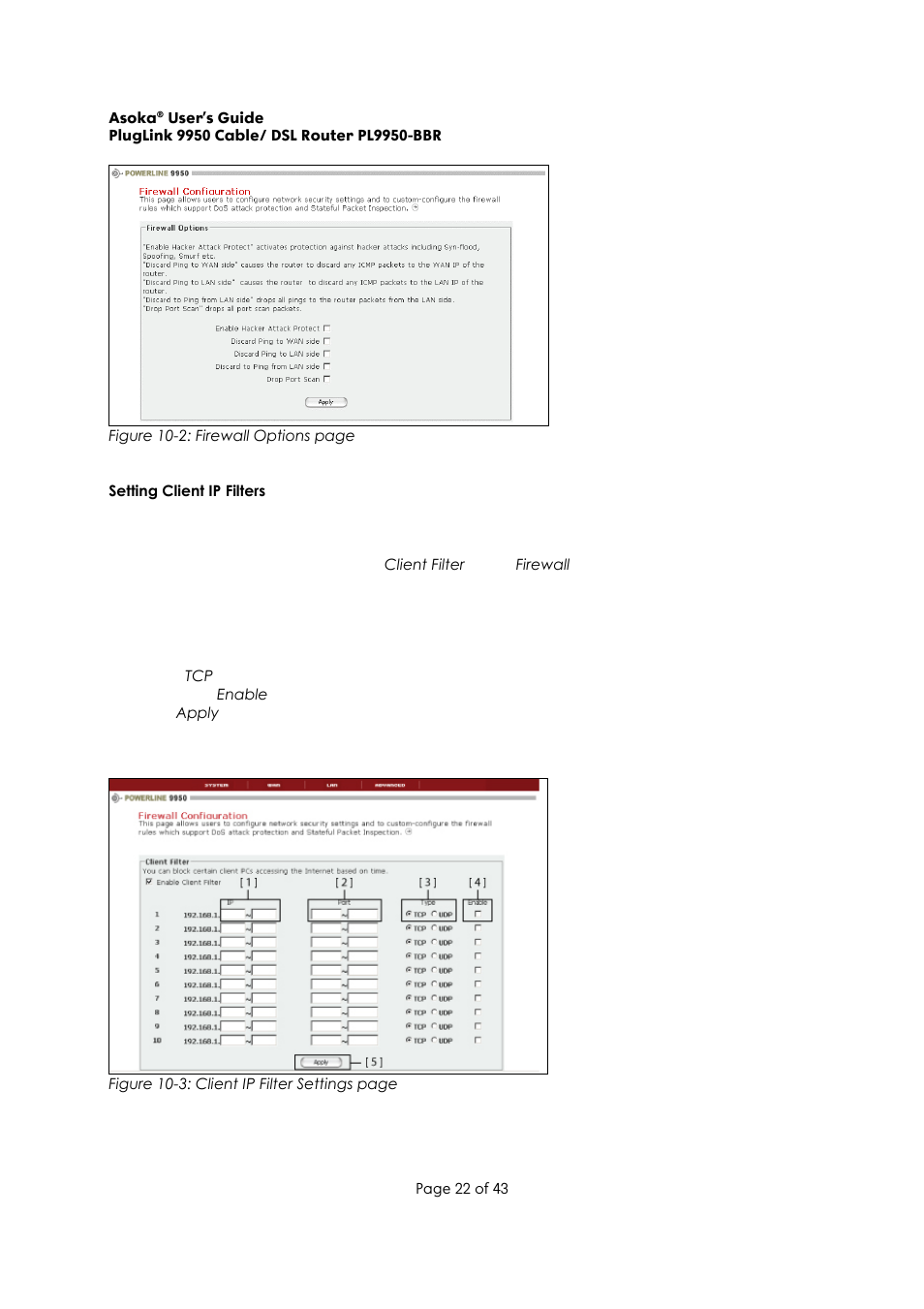 Asoka Pluglink PL9950-BBR User Manual | Page 22 / 43