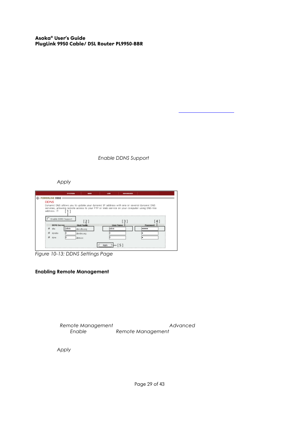 Asoka Pluglink PL9950-BBR User Manual | Page 29 / 43