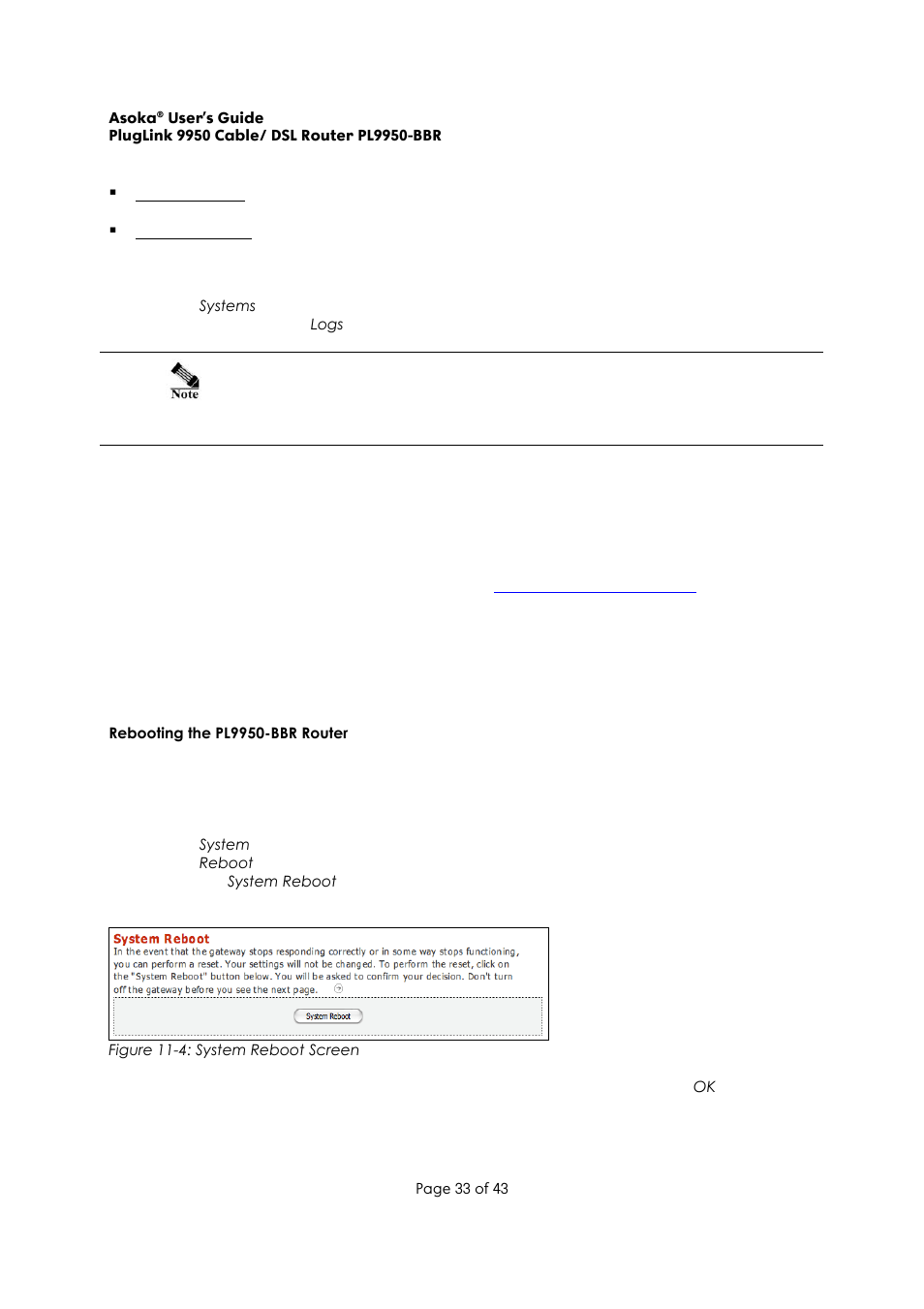Asoka Pluglink PL9950-BBR User Manual | Page 33 / 43