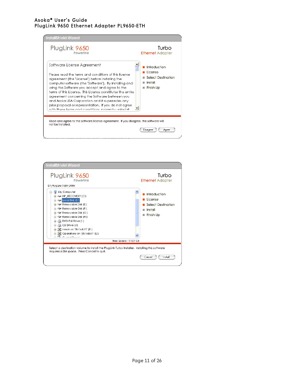 Asoka PL9650-ETH User Manual | Page 11 / 26