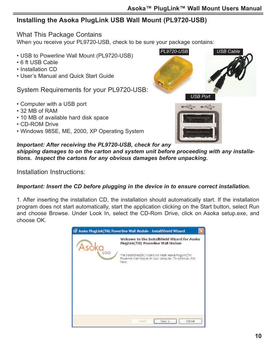 Asoka PlugLink User Manual | Page 11 / 37