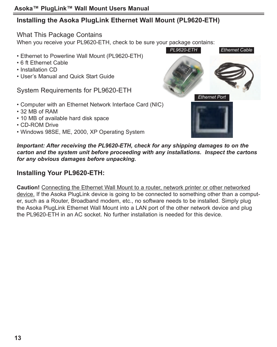 Asoka PlugLink User Manual | Page 14 / 37
