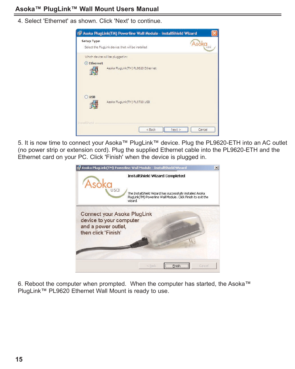 Asoka PlugLink User Manual | Page 16 / 37