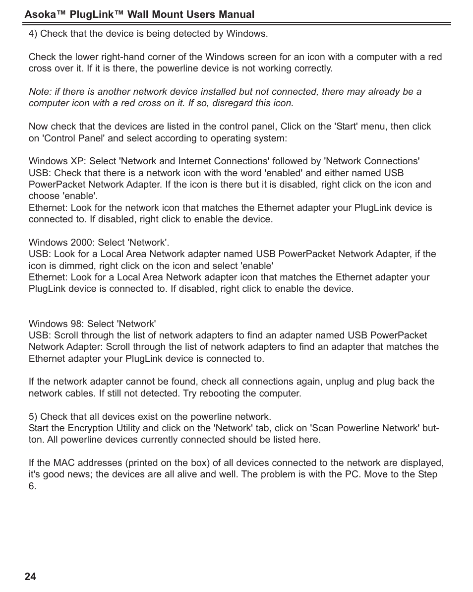 Asoka PlugLink User Manual | Page 25 / 37