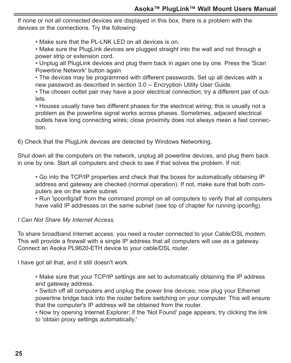 Asoka PlugLink User Manual | Page 26 / 37