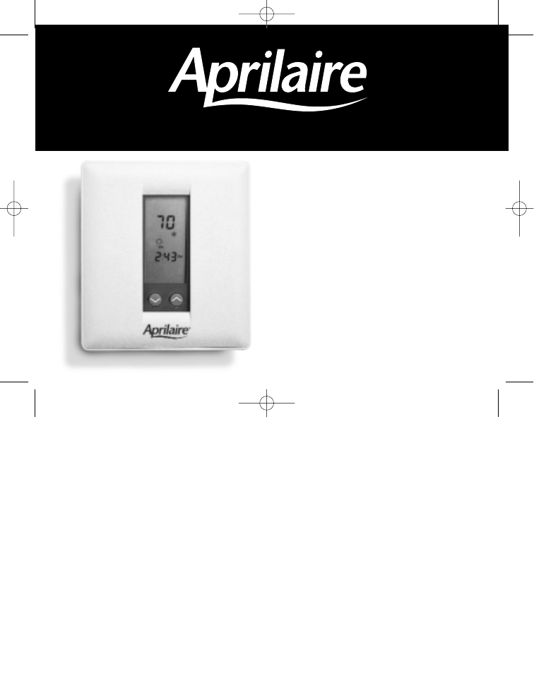Aprilaire 8551 User Manual | 24 pages