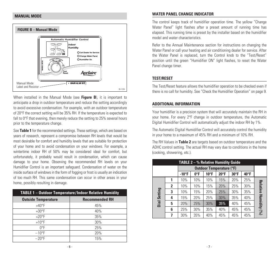 Aprilaire 400A  EN User Manual | Page 5 / 11