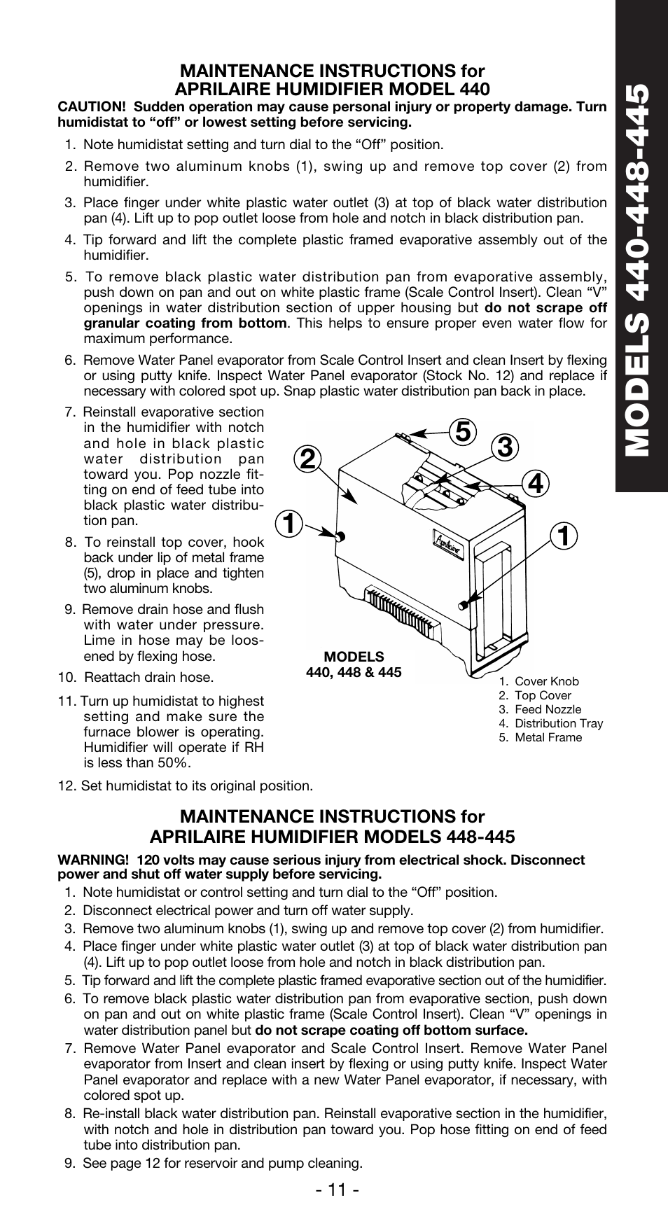 Aprilaire 760 User Manual | Page 13 / 20