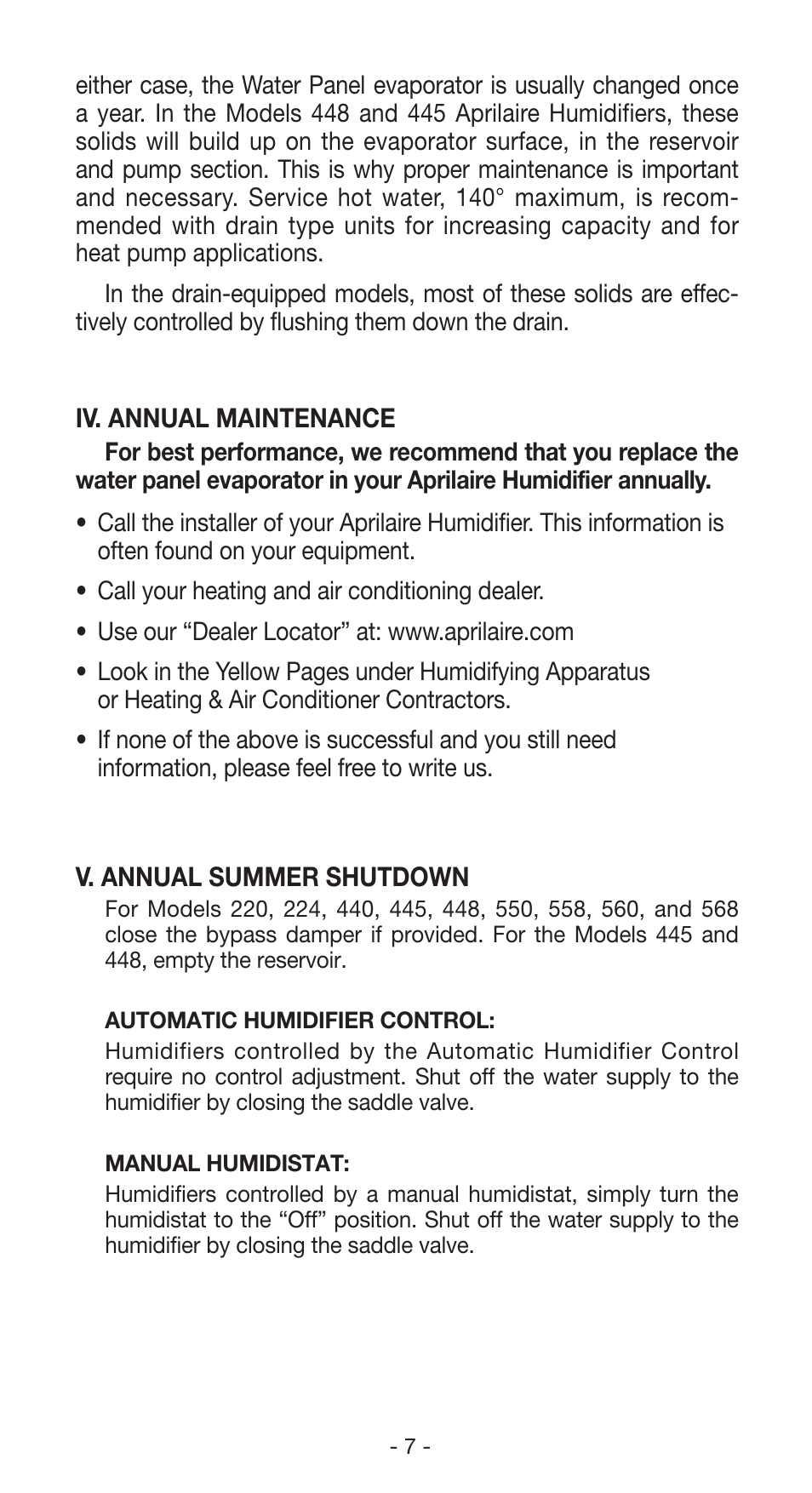 Aprilaire 760 User Manual | Page 9 / 20