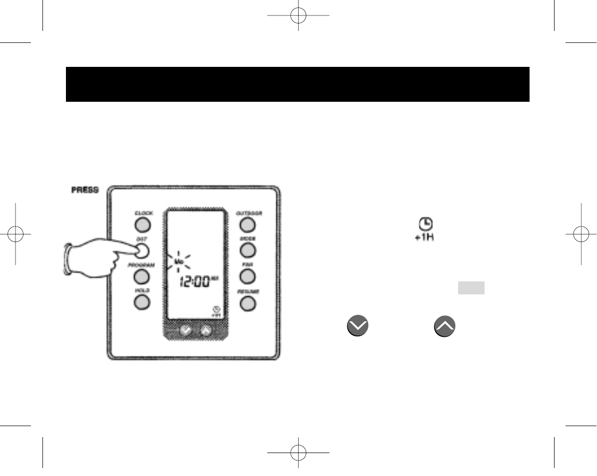 Setting or changing the clock, Important: read all instructions thoroughly | Aprilaire 8554 User Manual | Page 5 / 32