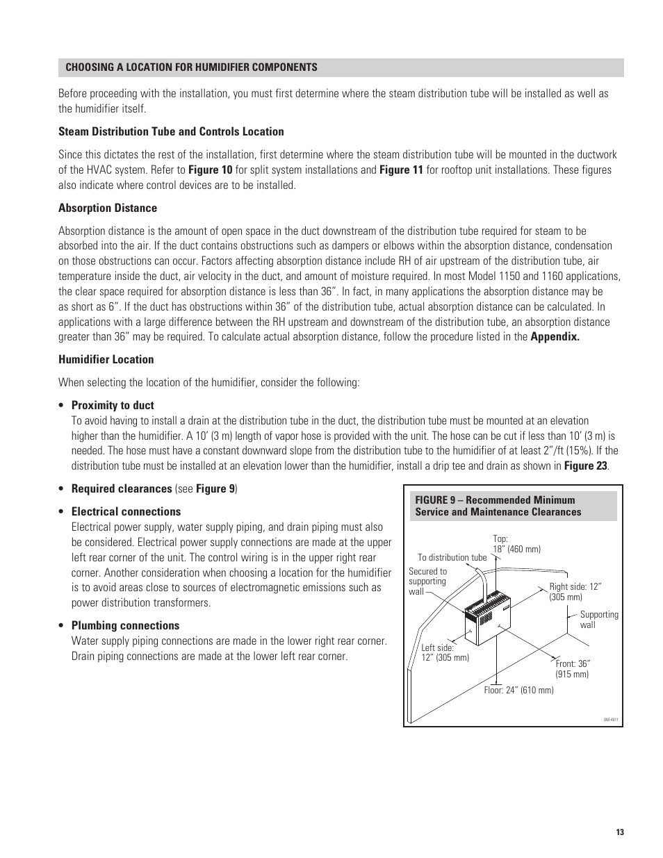 Aprilaire 1150 User Manual | Page 13 / 40