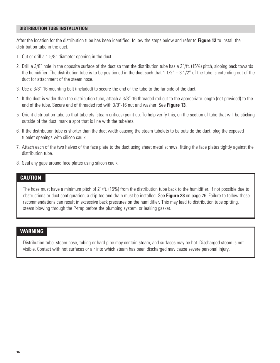 Aprilaire 1150 User Manual | Page 16 / 40