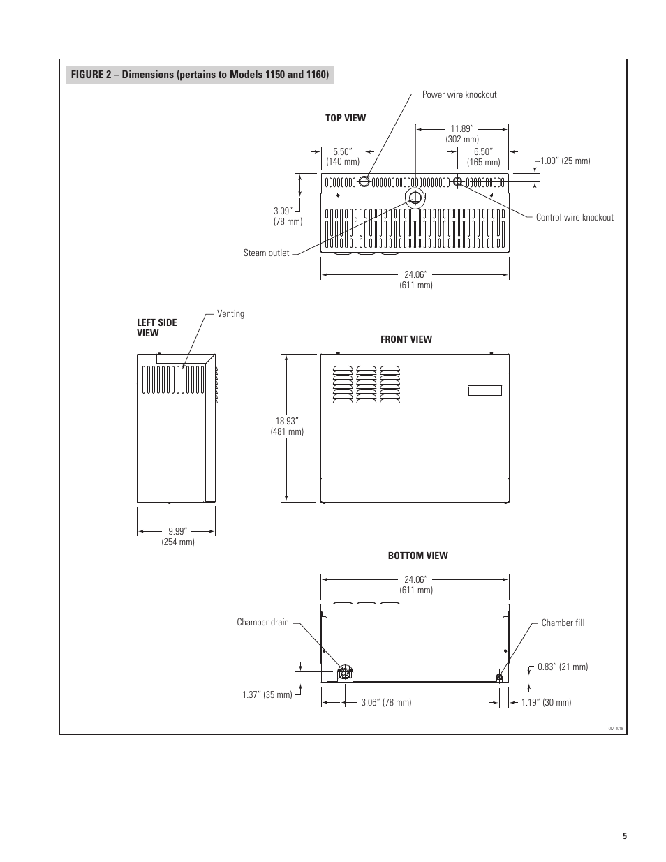 Aprilaire 1150 User Manual | Page 5 / 40