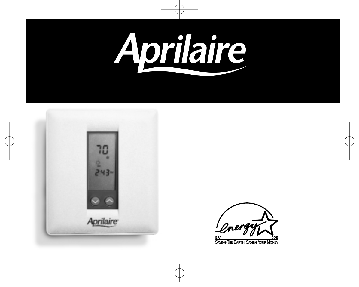 Aprilaire 8553 User Manual | 32 pages
