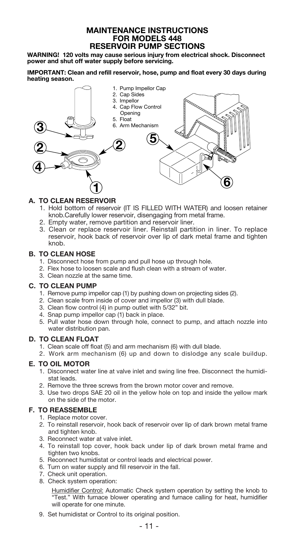 Aprilaire 600 User Manual | Page 13 / 20