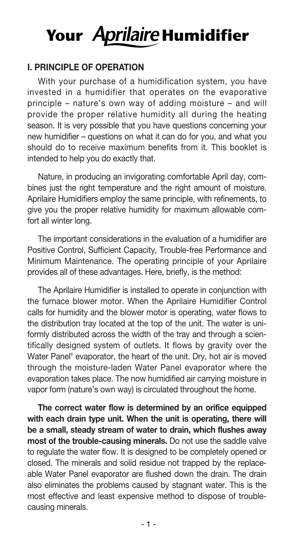 Aprilaire 600 User Manual | Page 3 / 20