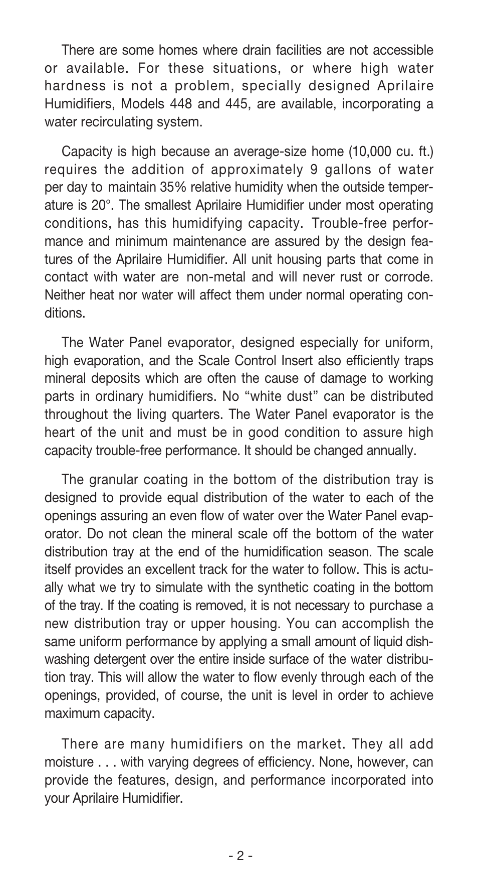 Aprilaire 600 User Manual | Page 4 / 20