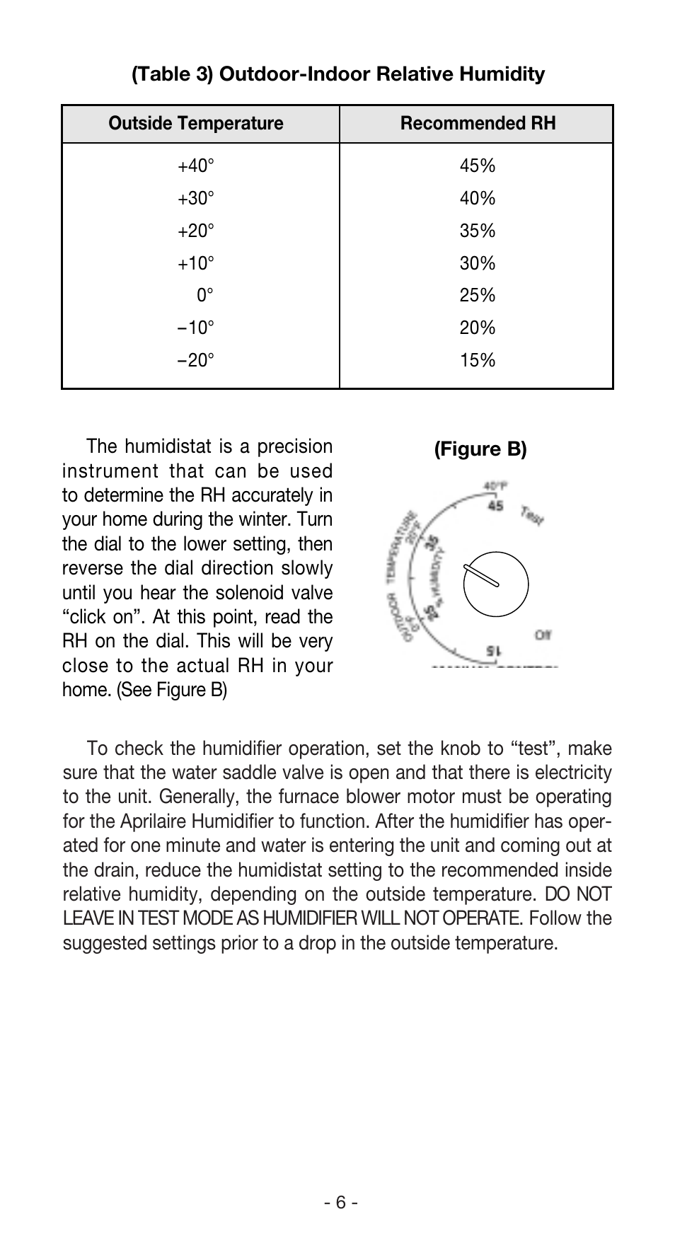 Aprilaire 600 User Manual | Page 8 / 20