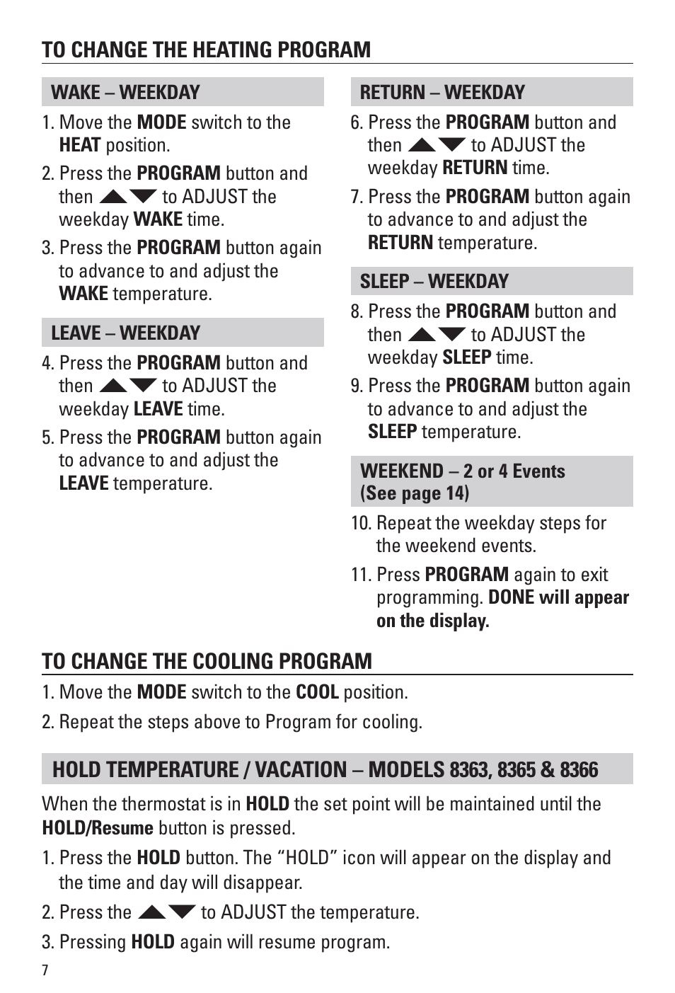Aprilaire 8366 User Manual | Page 8 / 16
